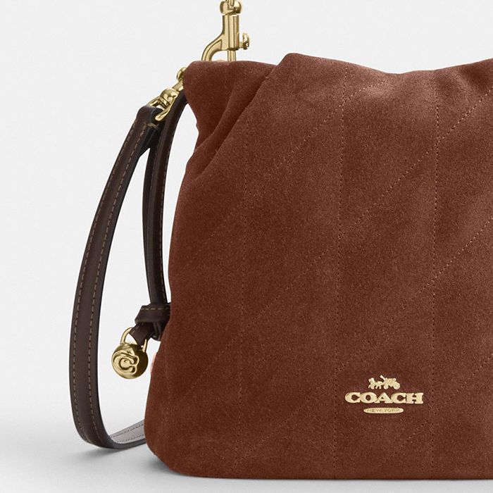 FAYE 絎縫細節迷你拉繩包