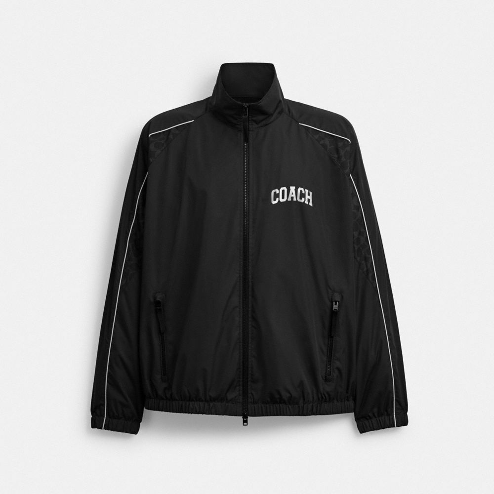 COACH CDC66 Track Jacket BLACK