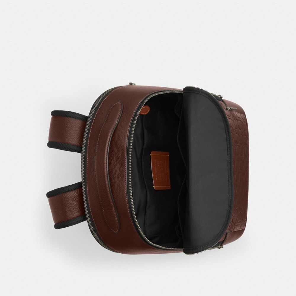 ETHAN BACKPACK IN SIGNATURE LEATHER