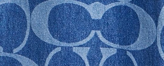 COACH CLOT 經典 SIGNATURE 寬版牛仔褲