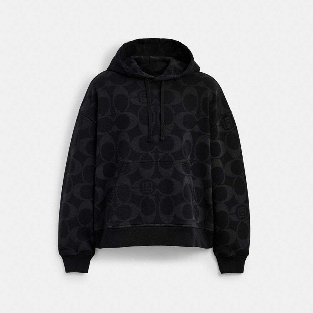 COACH CLOT 經典 SIGNATURE 連帽衫