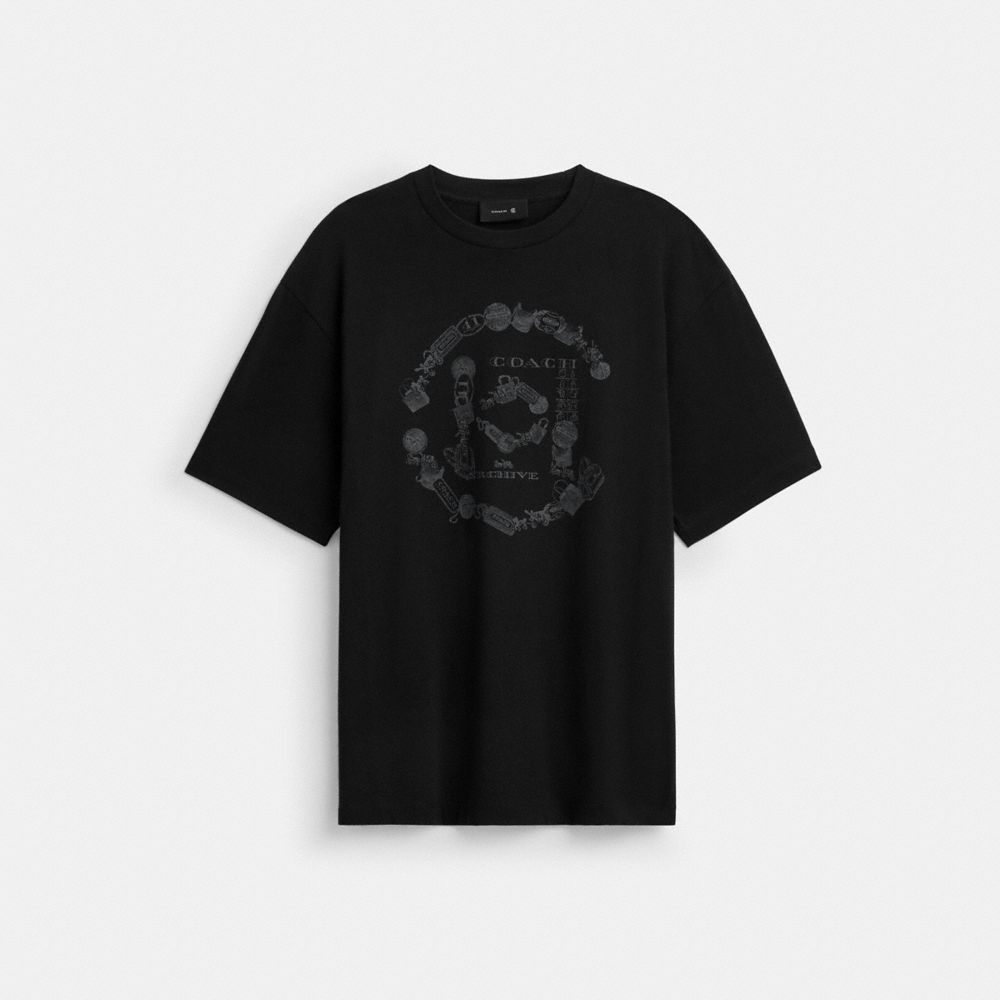 COACH CLOT 休閒 T 恤