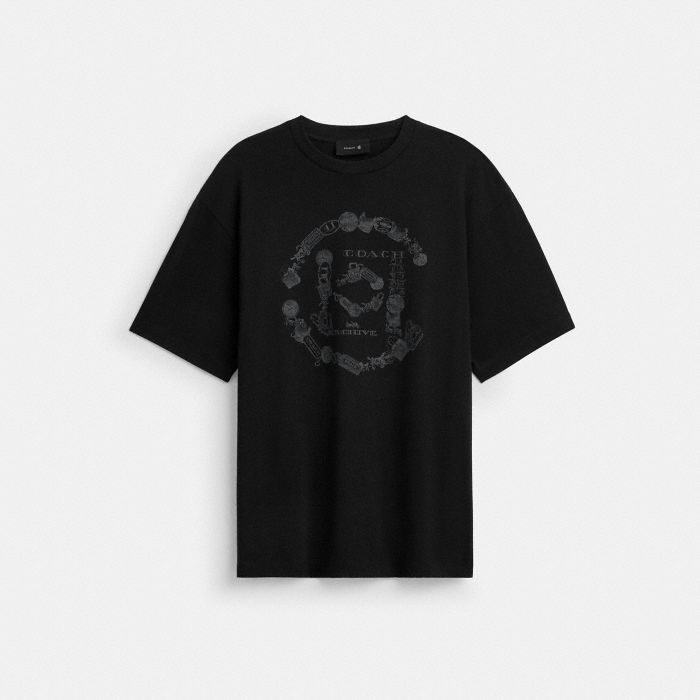 COACH CLOT 休閒 T 恤