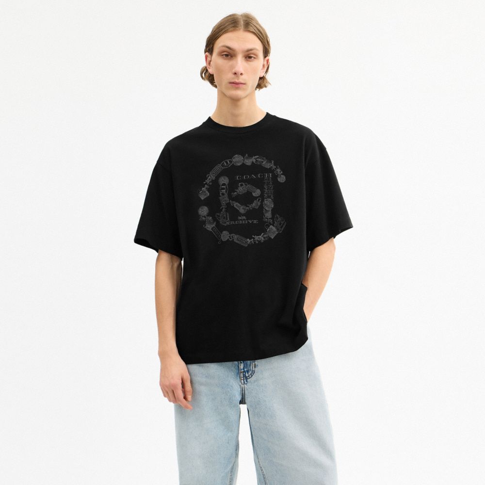 COACH CLOT 休閒 T 恤