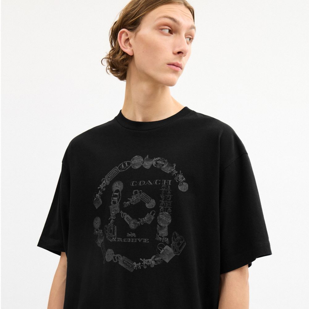 COACH CLOT 休閒 T 恤