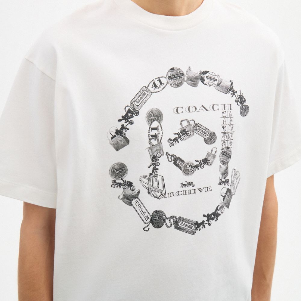 COACH CLOT 休閒 T 恤