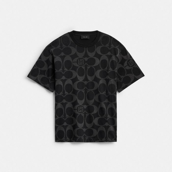 COACH CLOT 經典 SIGNATURE 休閒 T 恤