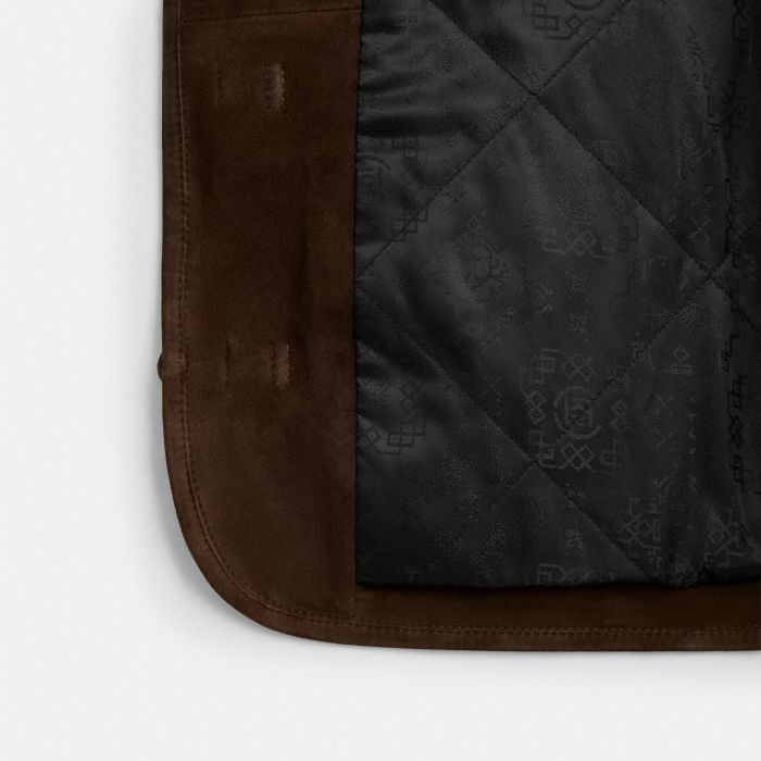 COACH CLOT 麂皮外套