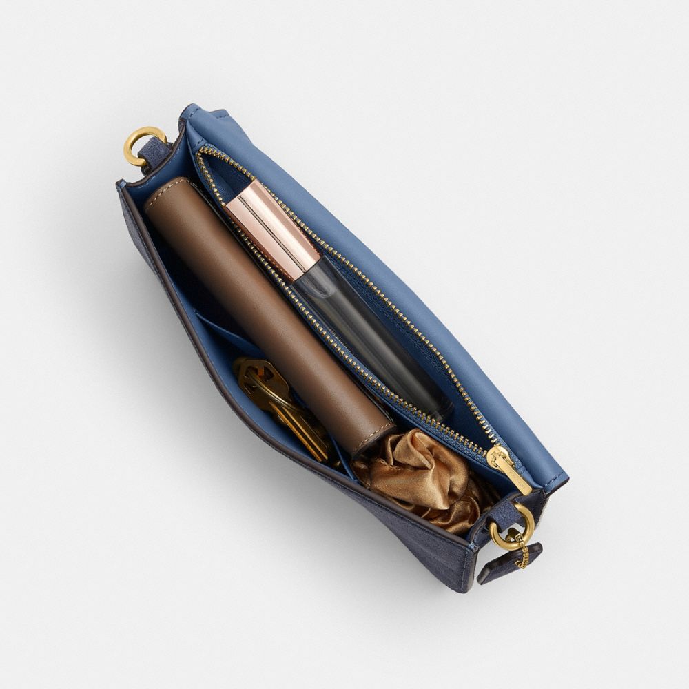 ELORA 頂部手提把斜背手袋