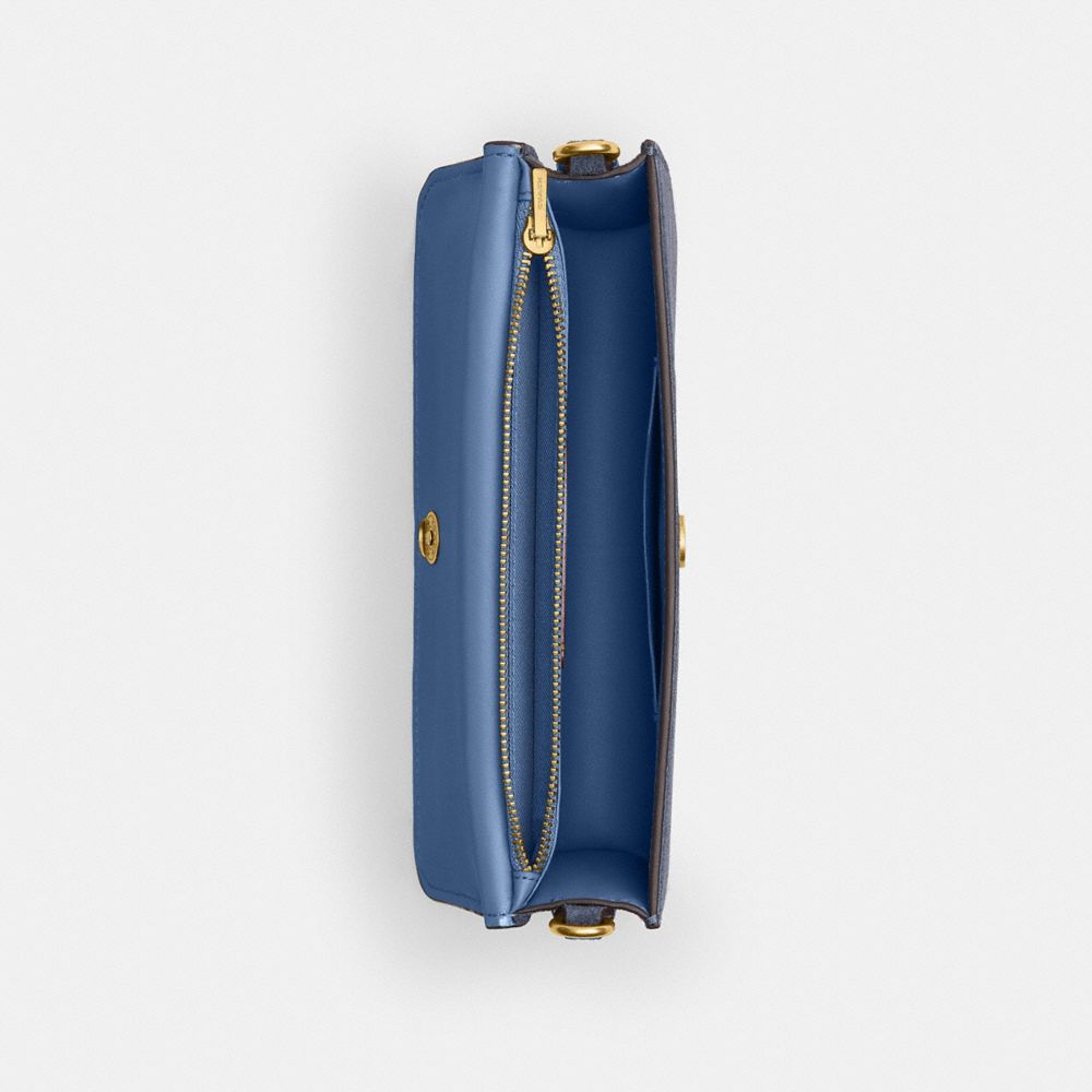 ELORA 頂部手提把斜背手袋