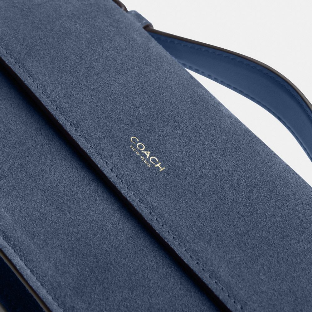 ELORA 頂部手提把斜背手袋