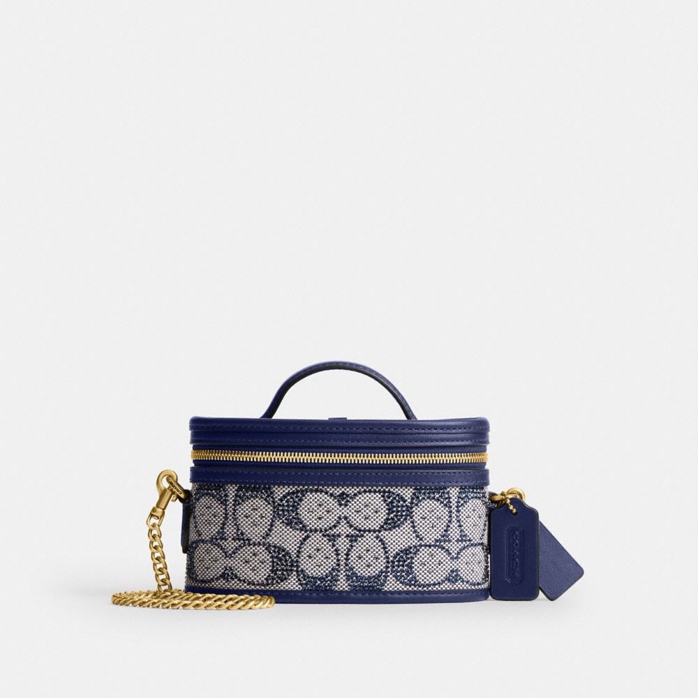TRAIL BAG 15 IN CRYSTAL SIGNATURE JACQUARD