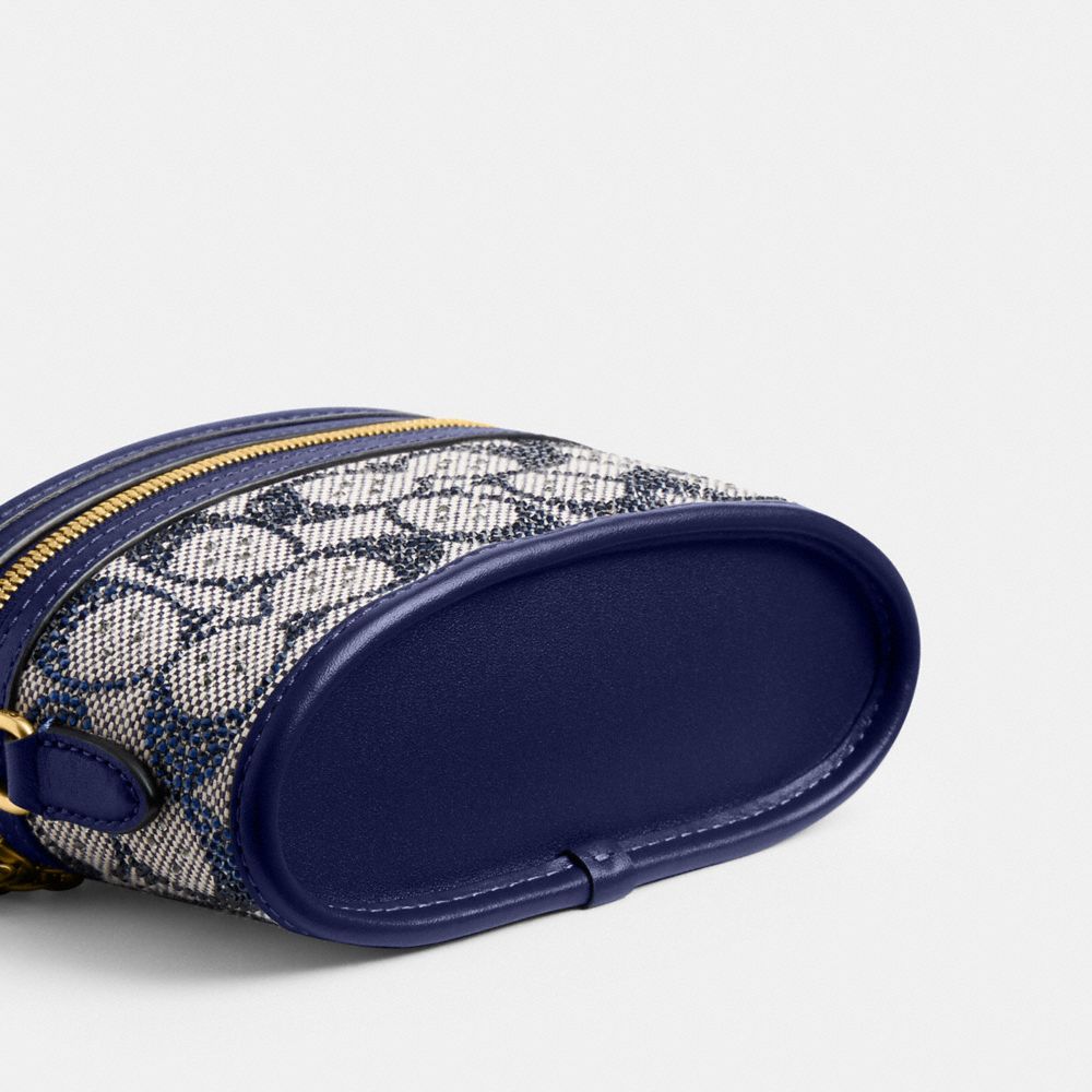TRAIL BAG 15 IN CRYSTAL SIGNATURE JACQUARD