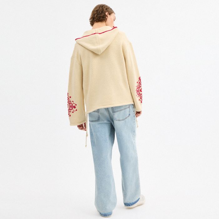 COACH CLOT 嵌花休閒連帽衫