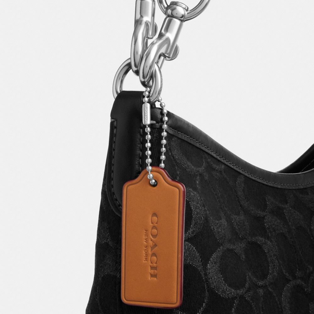 LAUREL SHOULDER BAG IN SIGNATURE DENIM