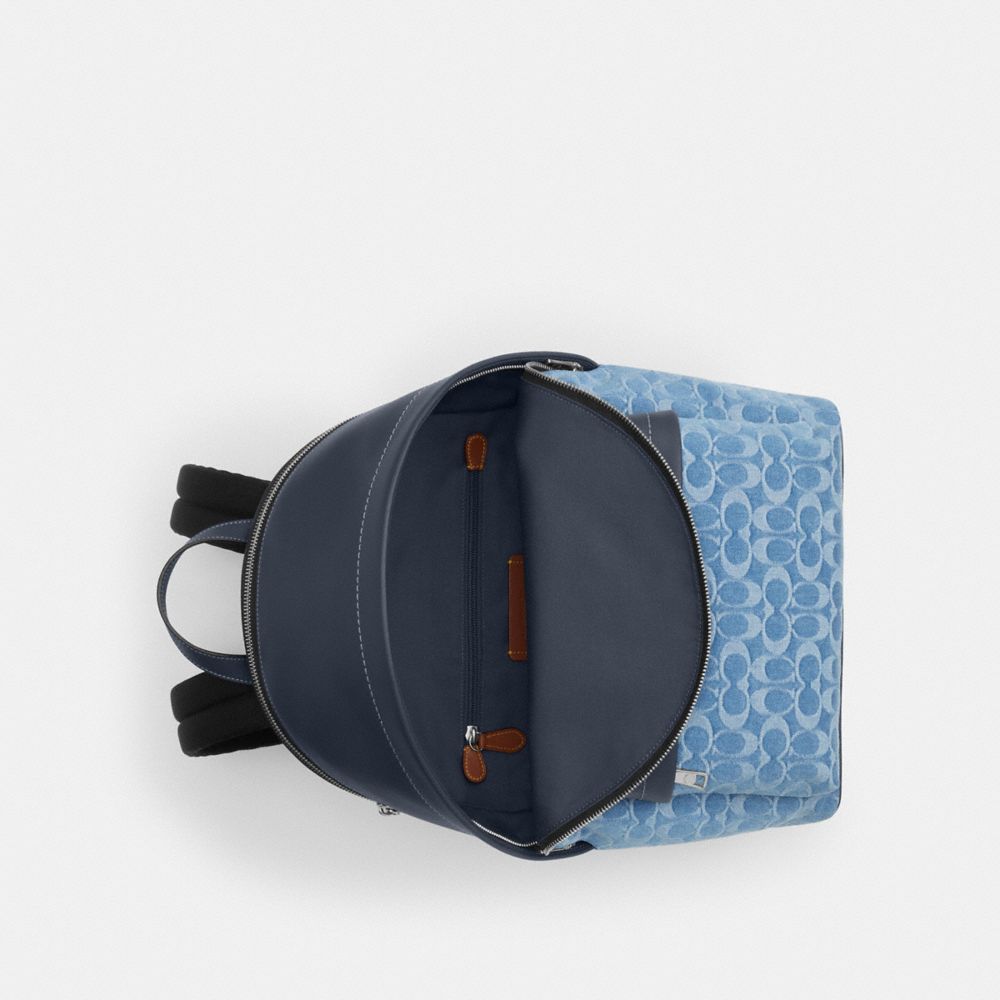 TAYLOR BACKPACK IN SIGNATURE DENIM