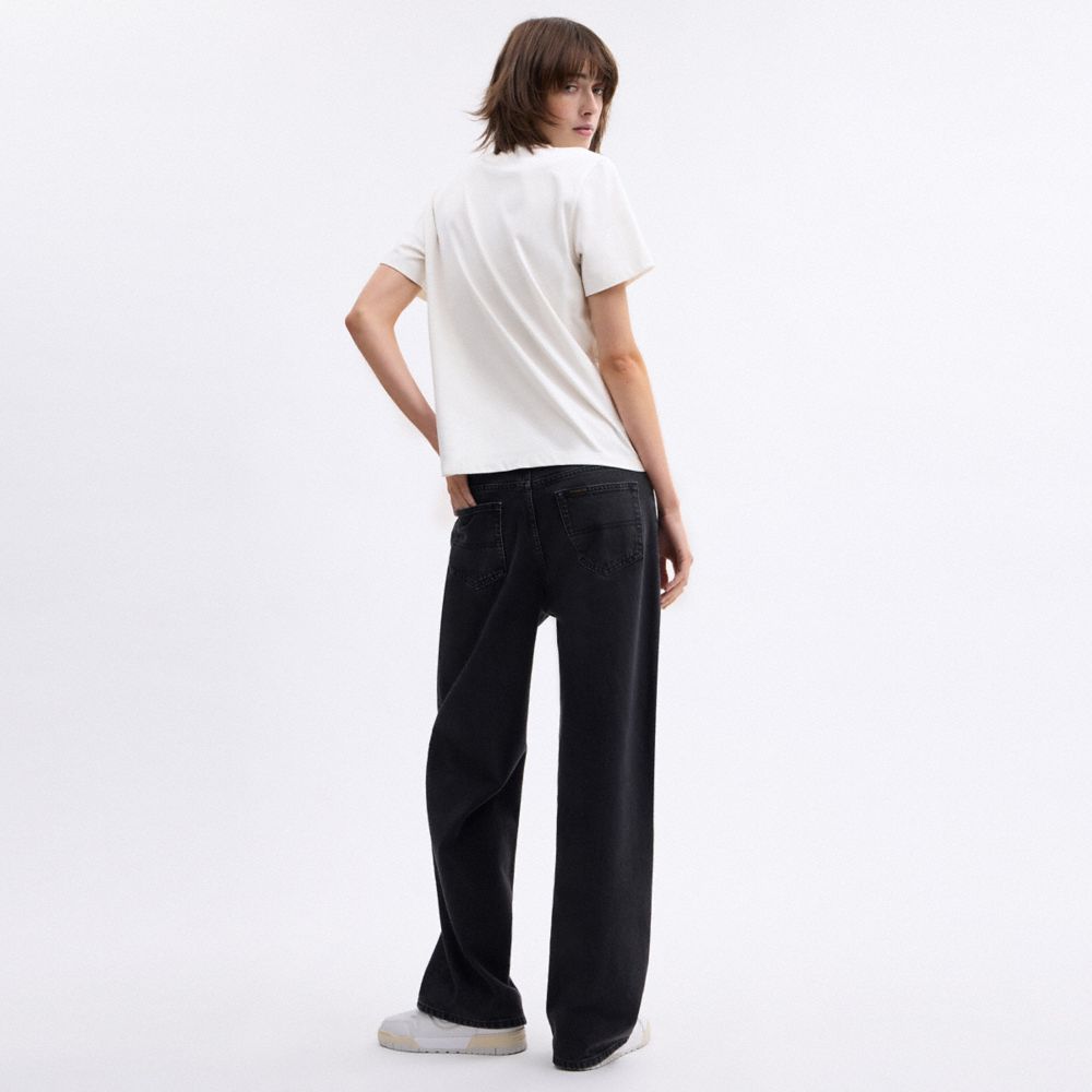 CHERRY SIGNATURE CLASSIC T-SHIRT IN ORGANIC COTTON