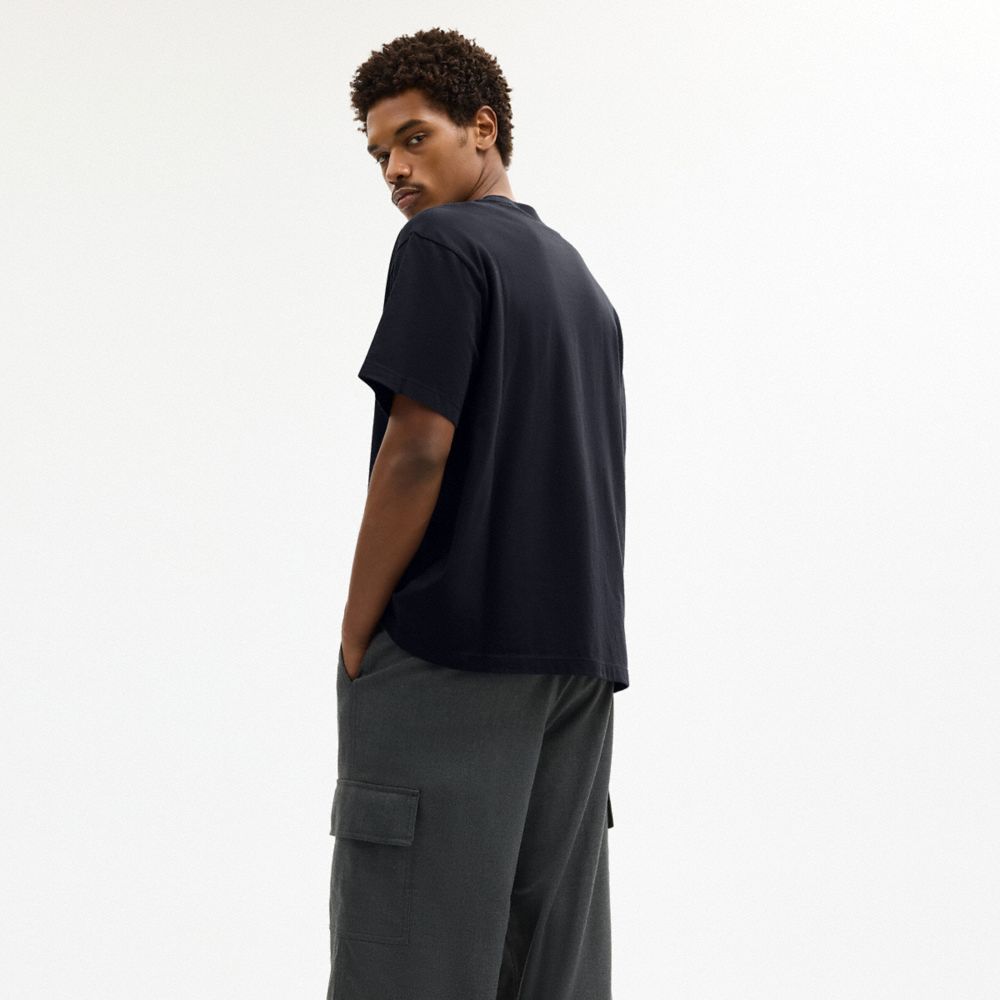 CAMO RELAXED T-SHIRT IN ORGANIC COTTON