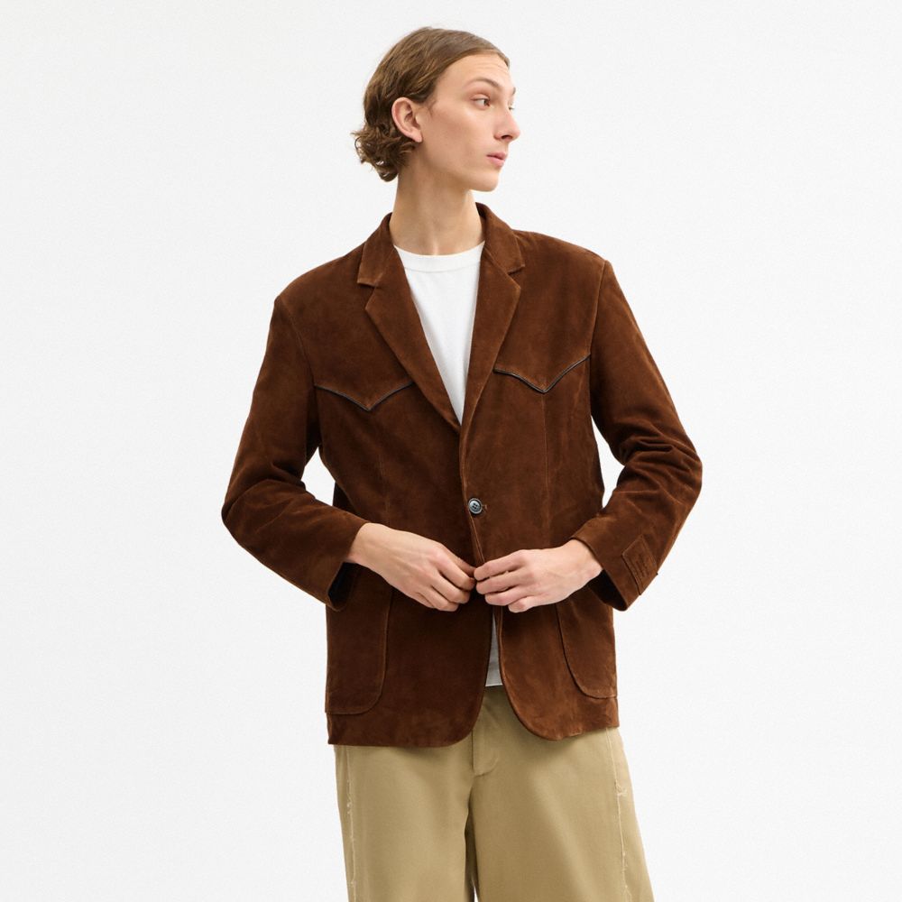 WESTERN 麂皮 休閒外套