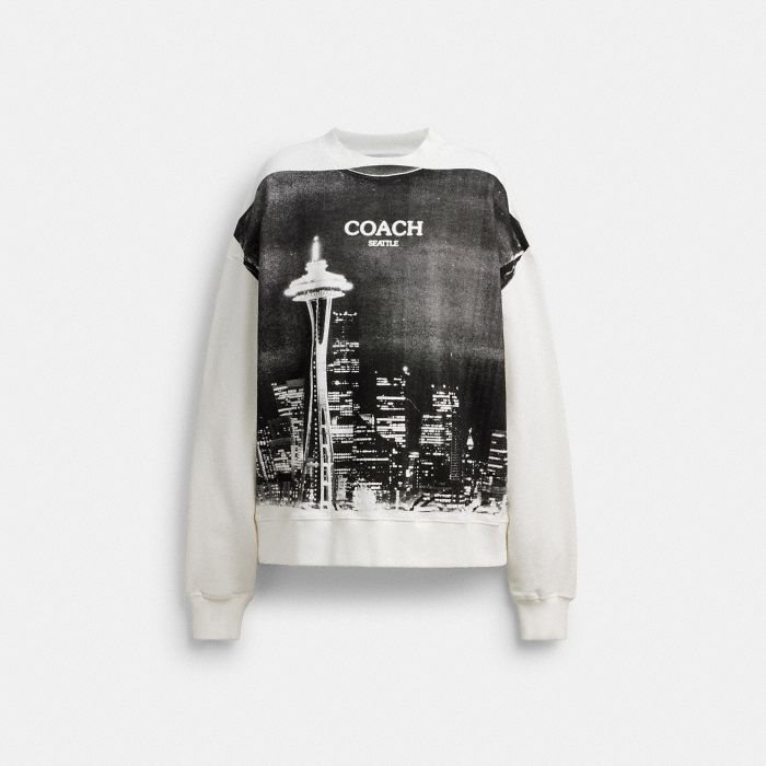 POSTCARD CREWNECK SWEATSHIRT