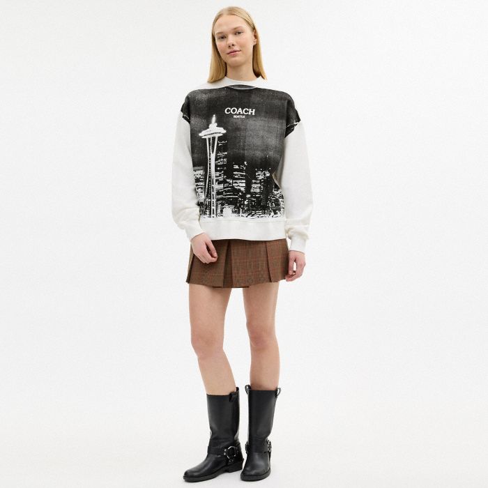 POSTCARD CREWNECK SWEATSHIRT