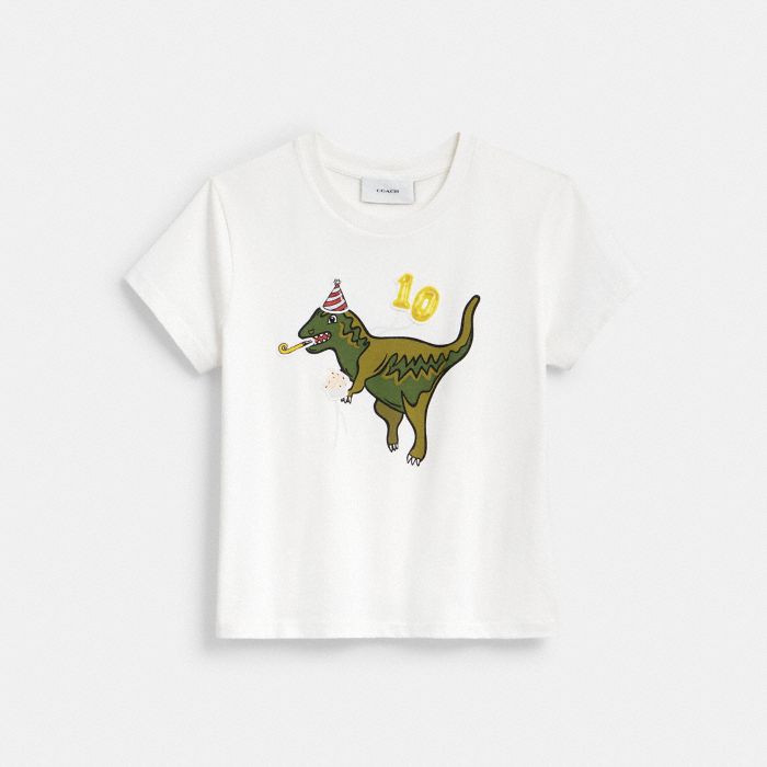 REXY 棉質 10TH BIRTHDAY 90 年代風格 T-SHIRT