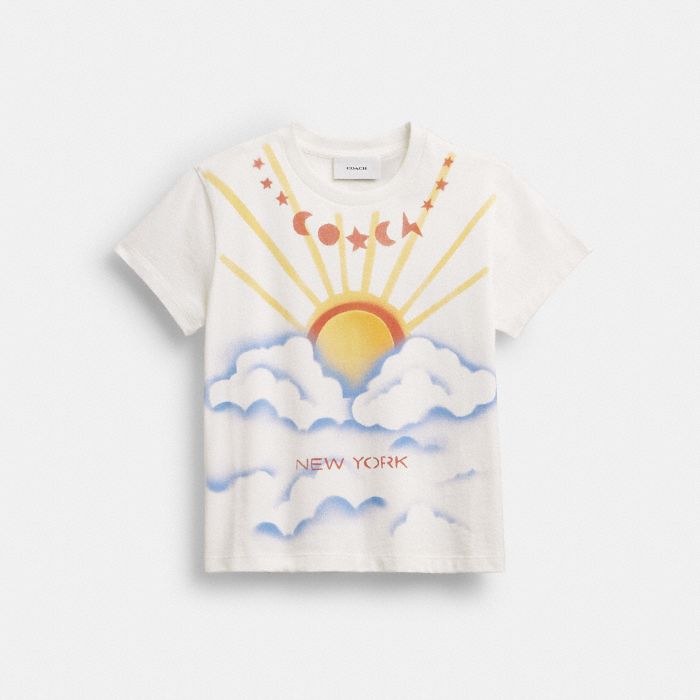 AIRBRUSH 90'S FIT T-SHIRT IN ORGANIC COTTON