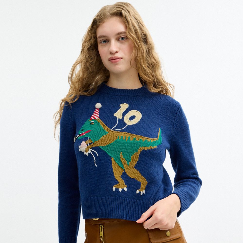 REXY 10TH BIRTHDAY 圓領毛衣