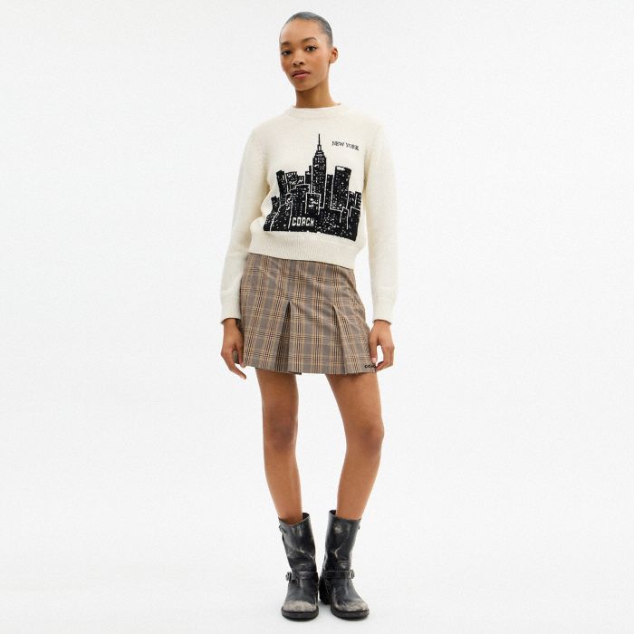 POSTCARD CREWNECK SWEATER