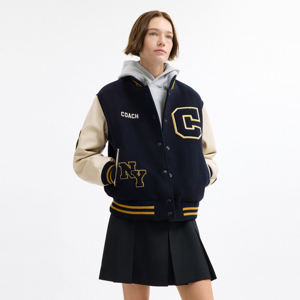 羊毛 VARSITY 外套