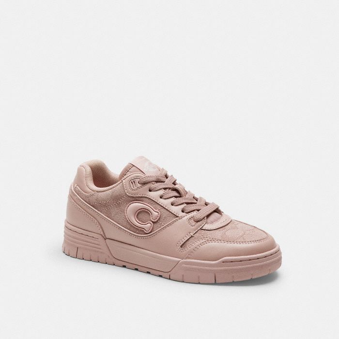 SOHO SNEAKER WITH SIGNATURE JACQUARD CANVAS