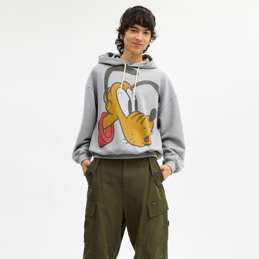 DISNEY X COACH 布魯托圖案連帽衫