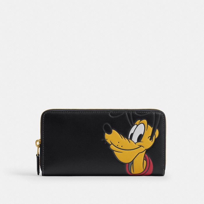 ESSENTIAL DISNEY X COACH 布魯托圖案 風琴褶皮夾