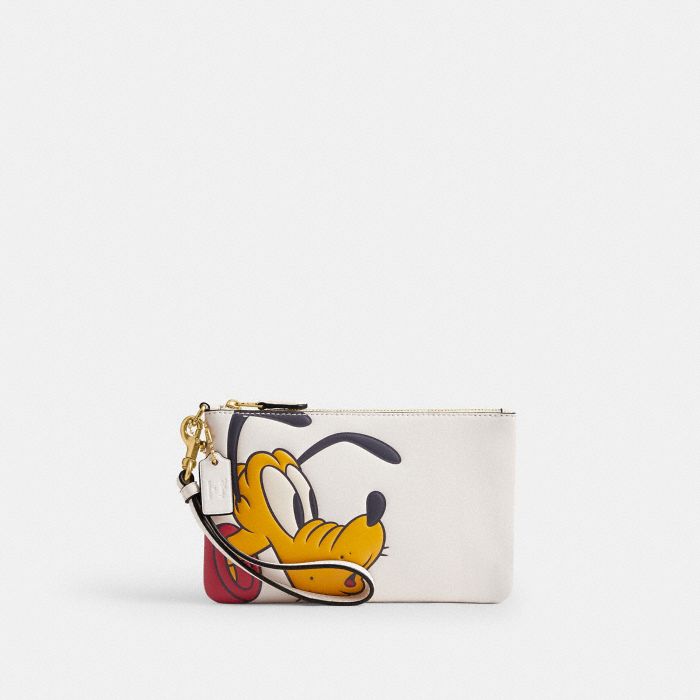 ESSENTIAL DISNEY X COACH 布魯托圖案 小號手腕包
