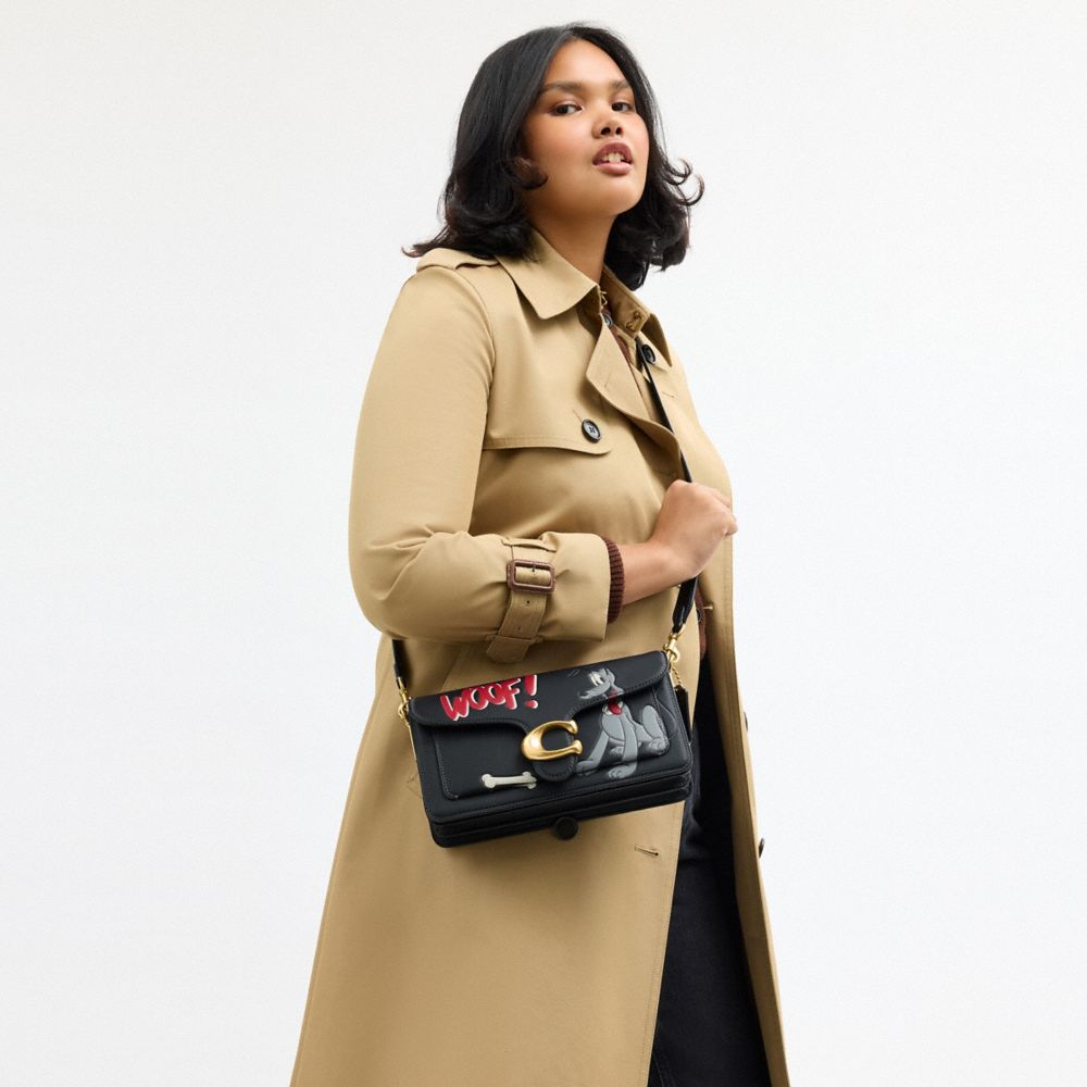 TABBY DISNEY X COACH 布魯托圖案 26 手袋