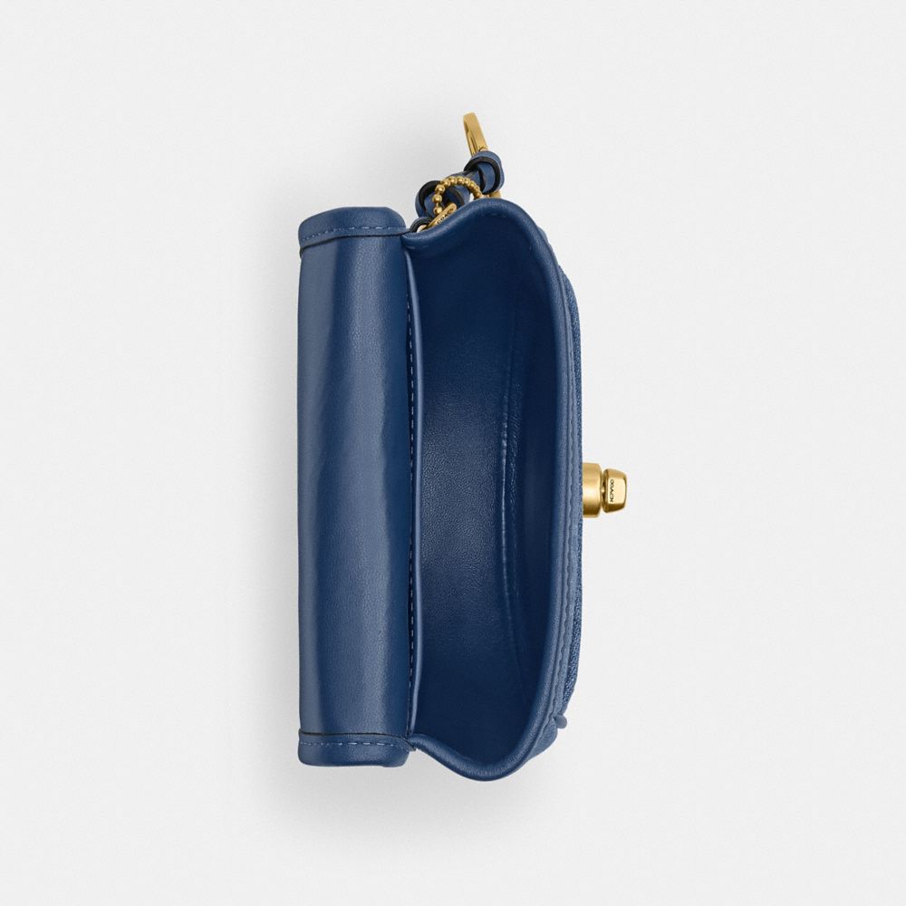 經典 SIGNATURE 丹寧布 COACH CLOT 迷你包