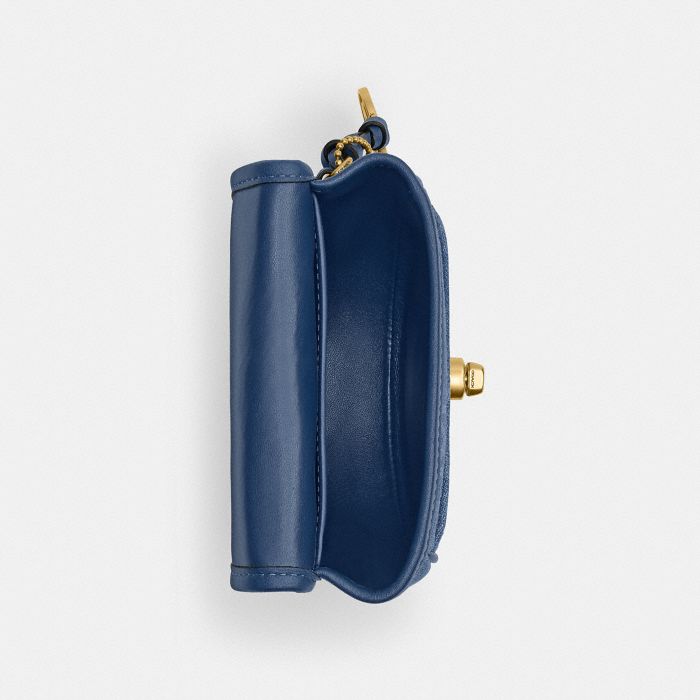 經典 SIGNATURE 丹寧布 COACH CLOT 迷你包