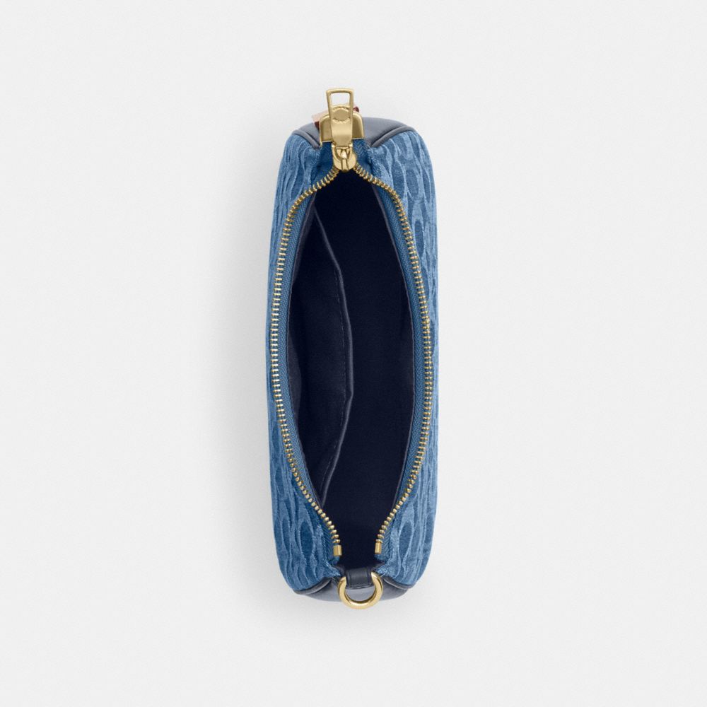 TERI SHOULDER BAG IN SIGNATURE DENIM