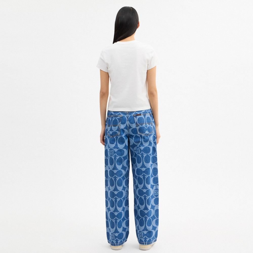 COACH CLOT 馬車圖案 90 年代版型 T 恤