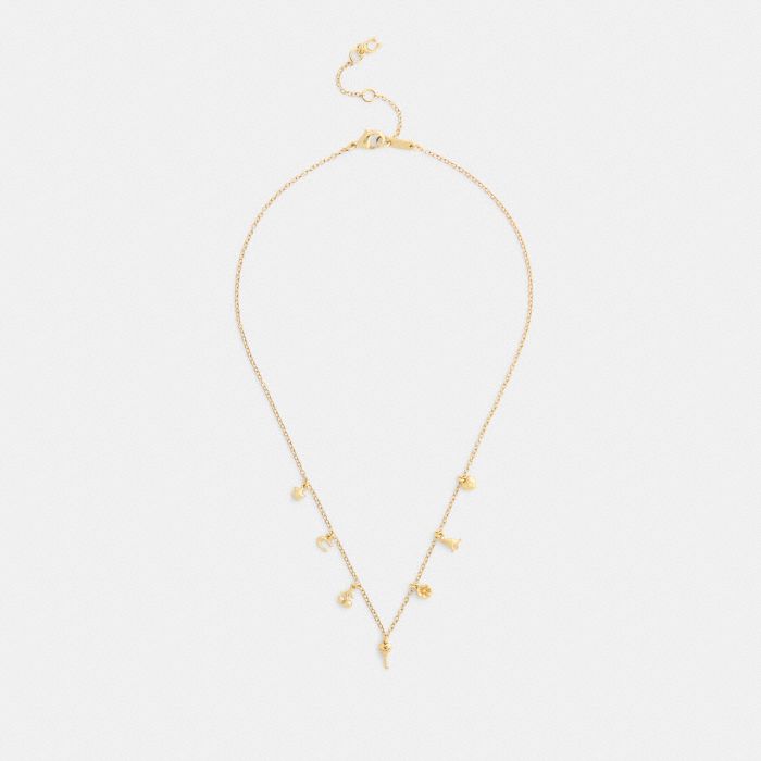 迷你標誌掛飾項鍊