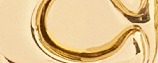 經典編織 SIGNATURE 圈形耳環