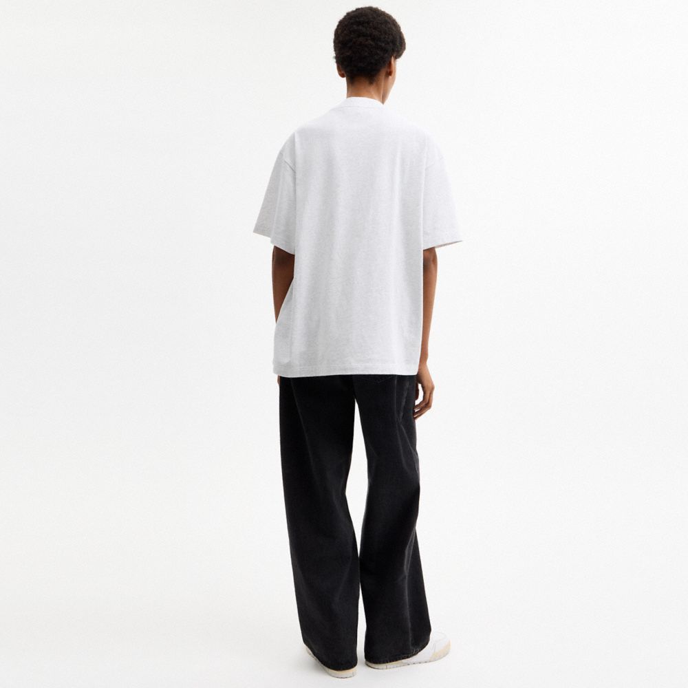 PRETZEL RELAXED T-SHIRT IN ORGANIC COTTON