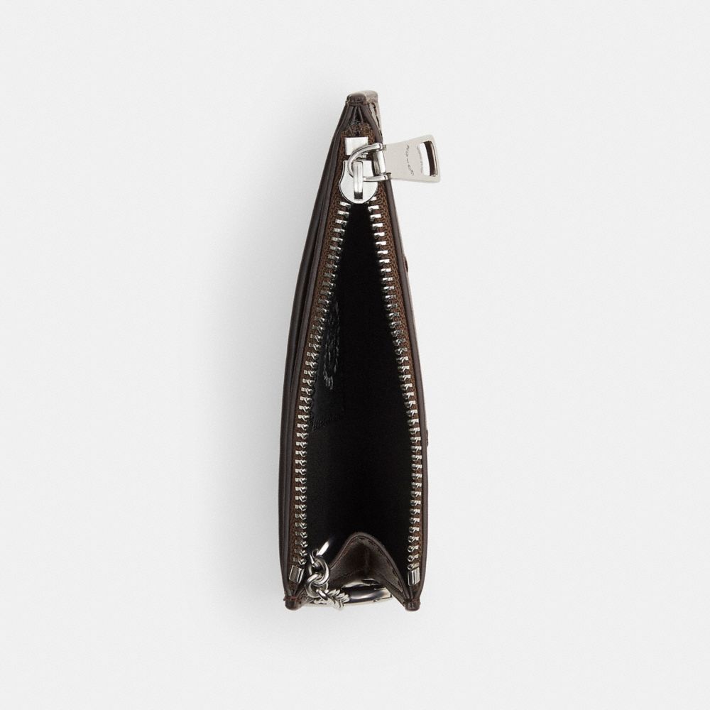 Zip Card Case With Key Ring