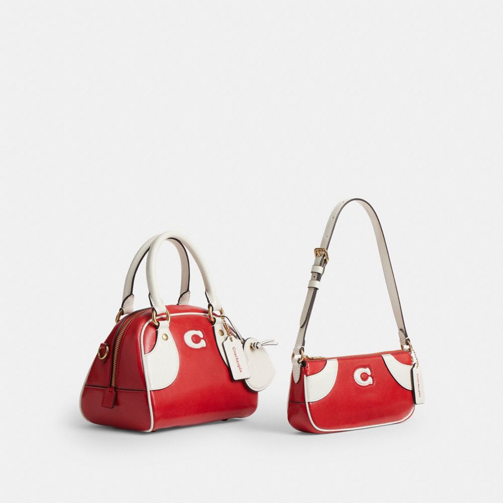 Bowling Top Handle Bag