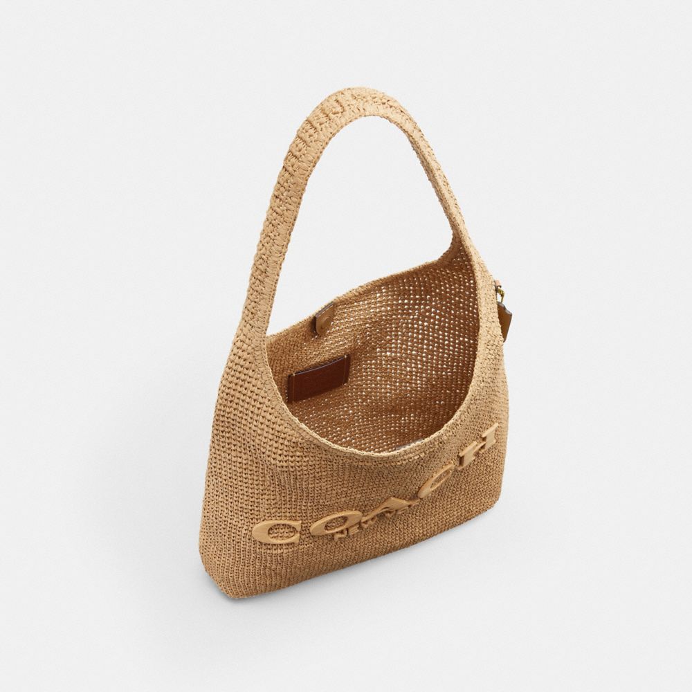 Leather shoulder bag by Coach