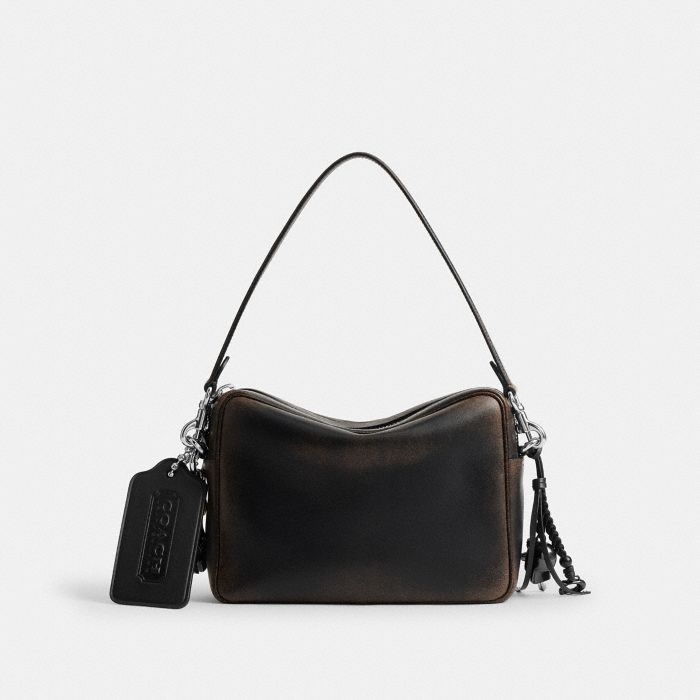 DAKOTA 復古摯愛皮革掛飾裝飾 斜背手袋