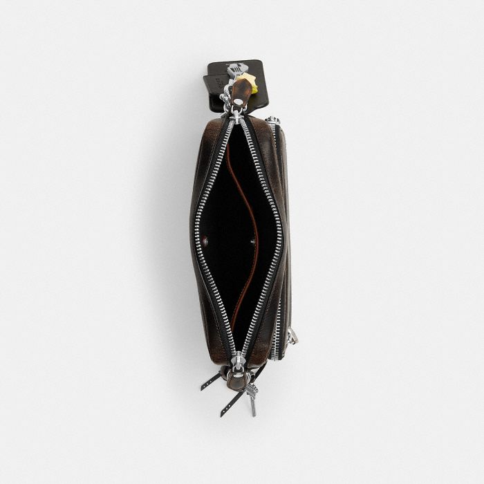 DAKOTA 復古摯愛皮革掛飾裝飾 斜背手袋