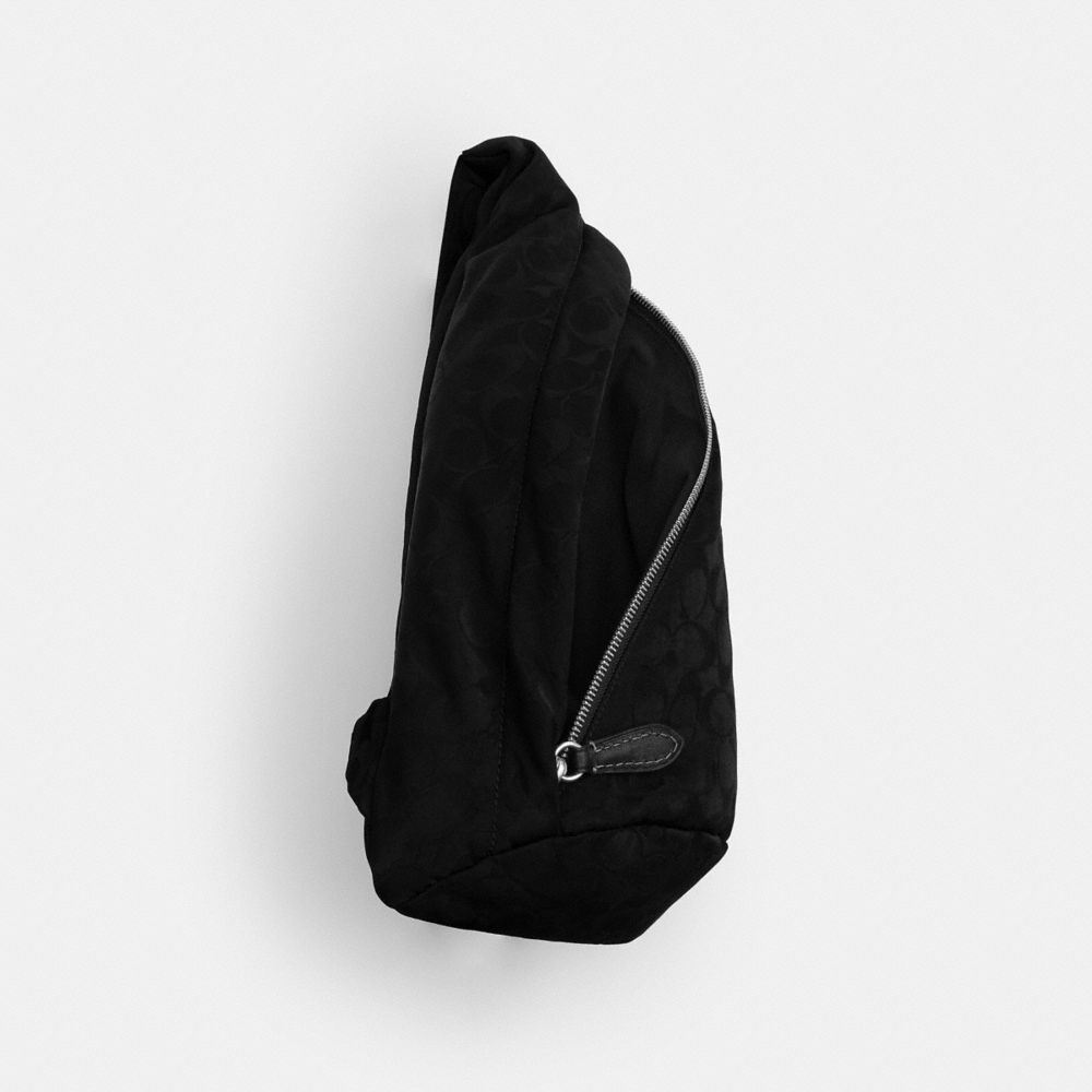 LACHLAN SLING IN SIGNATURE NYLON