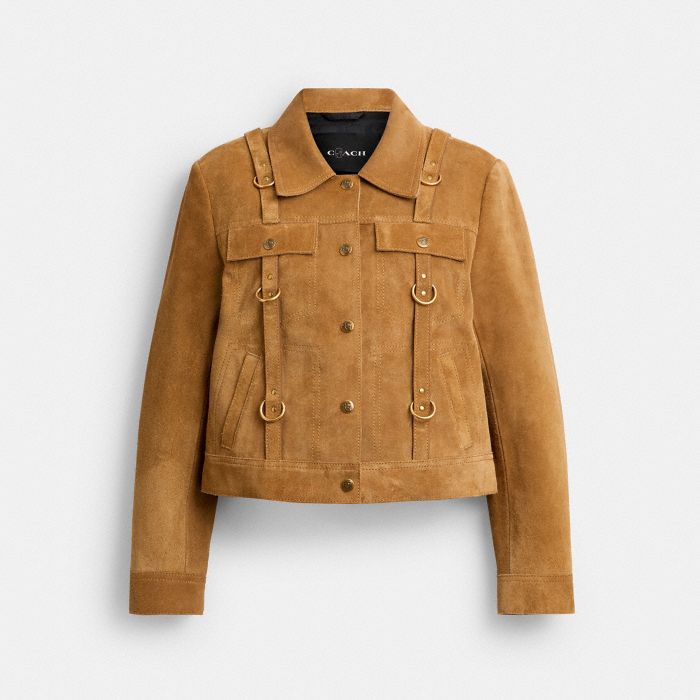COACH | BRAIN DEAD SUEDE STRAP JACKET