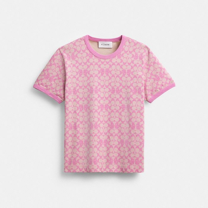 COACH | BRAIN DEAD SIGNATURE RINGER T-SHIRT